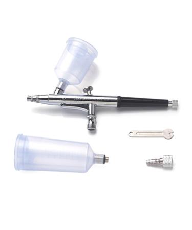 Spray Guns DoubleAction Spray Pen for InjectionAirPump Tattos Makeup Model Coloring Cake AutoStop Function Action 0.2mm/0.3mm/0.5mm Gold Kit Spray Guns Power Touch Cake Black