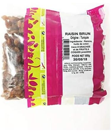 PROFRUIT - Brown Raisins 500G - Pack of 4 - Free Shipping - Buy Online on GoSupps.com