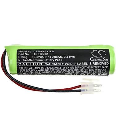 Buy 2.4V 1600mAh TD310232 Battery Replacement | Compatible with LUXA OVA37027 RILUX OVA51012E - Fast International Shipping - Buy Online on GoSupps.com