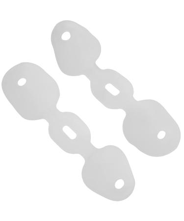 Silicone Toe Separator 1 Pair for Toe Straightening and Bunion Relief - Toe Correction Pads for Yoga and Correct Toes - Hammer Toe Corrector for Women and Men - Buy Online on GoSupps.com