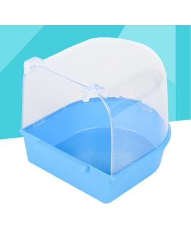 Balacoo Caged Bird Bath Bird Cage Parrot Supplies Bathing Tub for Small Brids Canary Budgerigar Cockatiel Lovebird - Buy Online on GoSupps.com