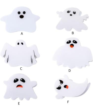 xbiez Harajuku Y2K Girls Taking Photo Ponytail Hair Claw with Ghosty Shape Hair Catch for Woman Teenagers High Ponytail B20 3 1 - Buy Online on GoSupps.com