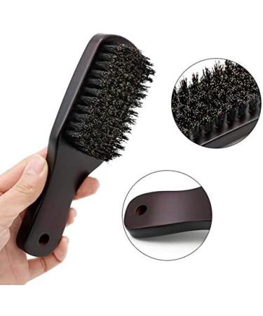 ENERRGECKO Boar Bristle Mustache & Beard Brush for Men | Premium Facial Hair Comb & Styling Tool - Buy Online on GoSupps.com