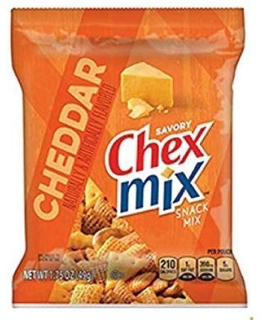 Chex Mix Snacks Variety - Muddy Buddies, Party Mix, Traditional, Cheddar 1.75oz Bags (12 Pack) with Bag Clip - Perfect for Snacking - Buy Online on GoSupps.com
