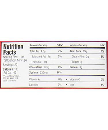 Utz Pub Mix 20oz - Savory Snack Blend | Resealable, Cholesterol & Trans-Fat Free - Buy Online on GoSupps.com