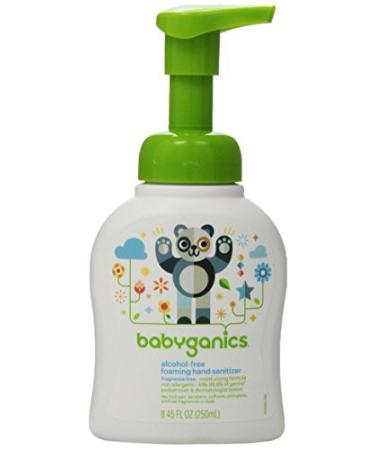 Babyganics Alcohol-free Foaming Hand Sanitizer Bundle - 2 Items: Fragrance Free 8.45 Oz Bottles