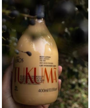 Natura - Ekos Tukum Replenishing Body Lotion - Vegan Skin Care - Moisturize & Improve Skin Texture - Boost Hyaluronic Acid - Brazilian Beauty Secrets - Self Care & Body Care - 13.5 fl oz (400ml) - Buy Online on GoSupps.com