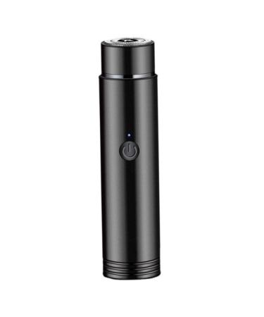 Mini Electric Shaver for Men Portable USB Rechargeable Razor Wet & Dry Use Rotary Electric Shaver for Travel Black...
