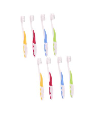 Frcolor 8 STK toothbrushes with bristle tools for oral care Insulation toothbrush children toothbrush toothbrushes for children toothbrush baby toothbrush slippery toothbrushes gently