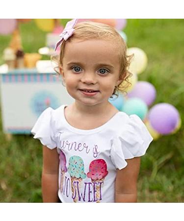 Girls Personalized Sweet Ice Cream Birthday Top any age - Buy Online on GoSupps.com