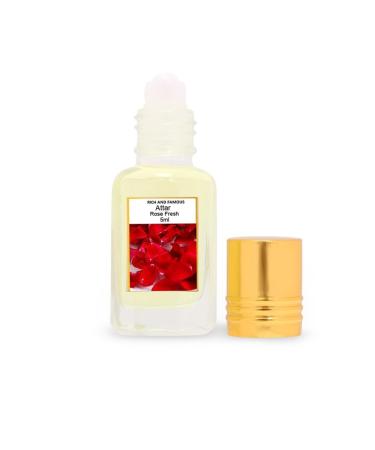 Fragrances Rose Fresh (Natural Itra/Attar/Perfume) for Men & Women 5 ML 0.16 Fl Oz (Pack of 1) - Buy Online on GoSupps.com