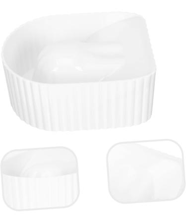PLAFOPE Manicure Hand Soak Bowl Nail Soaking Bowl Nail Color Removing Bowl Manicure Bowl for Hand Nail Salon Supplies Nail Art Remover Bowl Manicure Wash Bowls Nail Soak off Bowl - Buy Online on GoSupps.com
