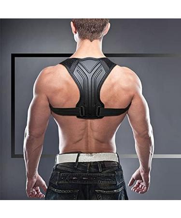 Posture Corrector Back Belt - Clavicle Support Brace for Men & Women (Large) - Prevent Slouching & Improve Posture - Buy Online on GoSupps.com