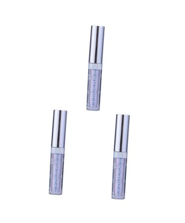 Mipcase 3pcs Liquid Eyeliner Light Pink Eyeshadow Pearlescent Eyeshadow Glitter Powder Water-based Metal