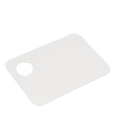 Stainless steel mixing palette and spatula Korean set for professional make-up and nail art homes ergonomic handle portable design