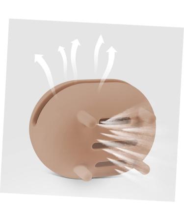 Ipetboom Powder Puff Storage Box Travel Powder Container Beauty Sponge Makeup Sponge Mixer Stand Sponge Silicone Makeup Sponge Makeup Powder Puff Silica Gel Supplies Egg - Buy Online on GoSupps.com