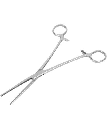20 cm Stainless Steel Hemostatic Tweezers for Animal Hair Removal | Clamping Tongs with Straight Lace | Durable Cotton Pliers - Buy Online on GoSupps.com