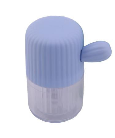 Tossper Manueller 1PC contact lens-storage container contact lens cleaner holder contact lenses-Washer container (random color)