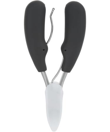 Professional Pointed Head Stainless Steel Nail Scissors for Thick and ingrown Surgical Grade toenail Clippers forParonychia Hard Nails for Men and Women Elderly with Easy Grip Rubber Handle - Buy Online on GoSupps.com