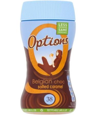 Options Hot Chocolate Bundle - Limited Edition Praline White and Salted Caramel Flavours. - Buy Online on GoSupps.com