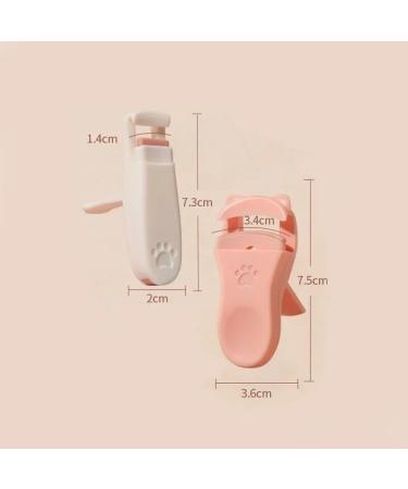 Effortless Lash Curler: Instant Eye-Opening Effect Easy-to-Use Eyelash Curling Tool-Design for Home & Travel(Pink-S) - Buy Online on GoSupps.com