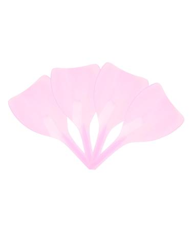 4 pi ces Lot de Masques Transparents pour Coloration des Cheveux Accessoire Coiffure Pratique pour Visage et Yeux Outil de Salon et Usage Domestique Couleur Couleur Al atoire