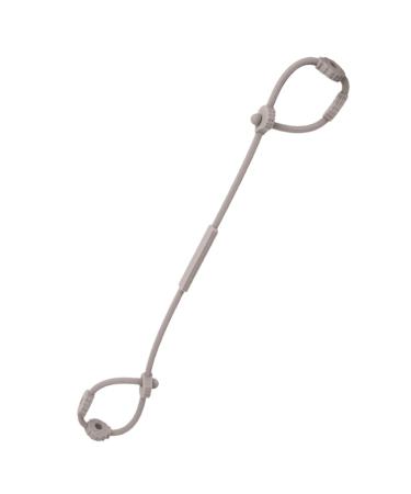 Stroller toy belts pram straps-multifunctional stroller toy belt high chair-food-catcher toy clip adjustable pacifier and bite ring holder for attaching G light gray
