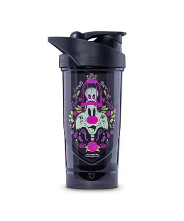 Shieldmixer Hero Pro Classic Shaker Sylvester Spanish - BPA -free - Gym accessories - Protein shaker - fitness drinking bottle - black - 700ml
