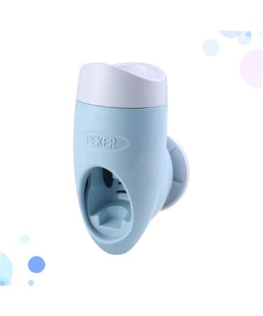 Buy Cabilock Toothpaste Dispenser & Toothbrush Holder - Automatic Toothpaste Tube Squeezer Sky Blue - 2 Pack 7.5x6cm - Perfect for Easy Dental Cleaning - Buy Online on GoSupps.com