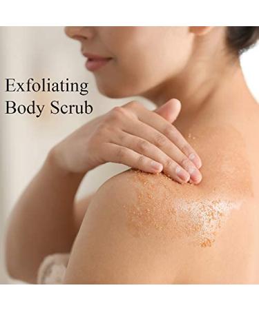 LAB Foot & Body Sugar Scrub - Deep Exfoliating & Moisturizing for Ultra Hydration | Orange (20oz) | International Shipping Available - Buy Online on GoSupps.com