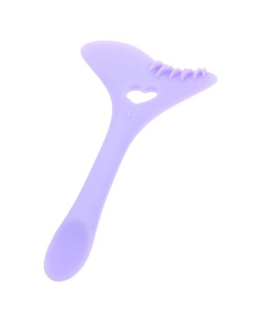 VINTORKY Eyeliner Stamp Silicone Eyeliner Aid Eyeliner Mascara Shield Eye Makeup Tools Eyeliner Tool Eye Liner Pencils Eyelash Stencils Reusable Eyelash Tool Silica Gel Multifunction Purple 12.00X6.00X0.50CM Purple