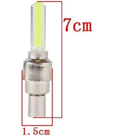 Dkiigame 10 Pack LED Flash Tyre Wheel Valve Cap Light for Car Bike Bicycle - Red, Yellow, Blue, Green, Colorful - Buy Online on GoSupps.com
