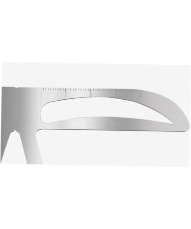 Housoutil 2pcs Eyebrow Grooming Stencil Make up Kit Modeling Brow Stencils Template Miss Modify Balance Ruler - Buy Online on GoSupps.com