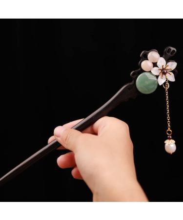 minkissy Hairpin Tassel Hair Stick Hat with Hair Attached for Women Bride Hair Stick Chinese Hair Sticks Hair Chopsticks for Women Buns Hair Fork Accessories Miss Modeling - Buy Online on GoSupps.com
