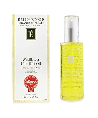 Eminence Organic Skincare Wildflower Ultralight Oil - 3.3 Fluid Ounce & 0.3 Fl Oz - Buy Online on GoSupps.com