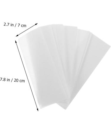 PACKOVE Bandes De Cire D pilatoires Jetables Pour Femmes 100 Pi ces 100 Lingettes En Tissu Non Tiss Avec B tonnets En Bois 88 Mm T te Plate pilation Visage Corps Bikini Usage Salon Et Domicile - Buy Online on GoSupps.com