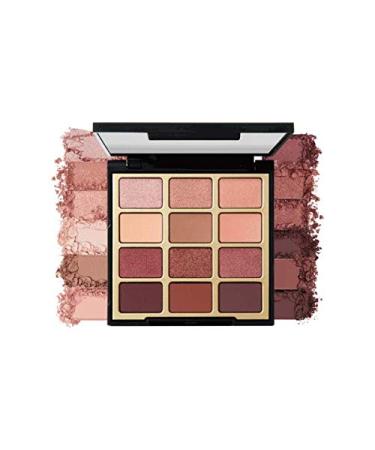 Milani Pure Passion Eyeshadow Palette (0.48 Ounce) 12 Cruelty-Free Warm Matte & Metallic Eyeshadow Colors for Long-Lasting Wear
