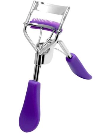 Eyelash Curler Lash Curler with Built in Comb Eye Lash Clip Cosmetic Makeup Curling Tool for Women Purple - Buy Online on GoSupps.com