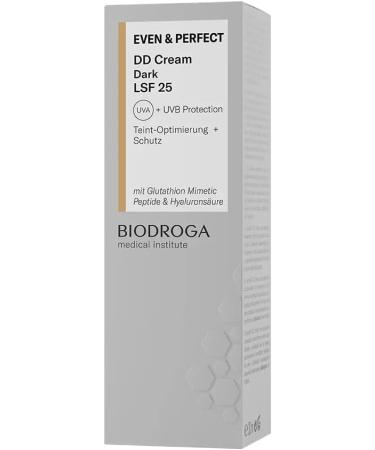 BIODROGA Medical Institute - Even & Perfect DD Cream Dark SPF 25 30 ml - Face Cream Complexion Optimisation UV Protection Concealing Imperfections Care Cream Paraben-Free Silicone-Free - Buy Online on GoSupps.com