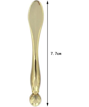 Milisten Beauty Metal Makeup Spatula for Face & Facial Masks - Gold | International Shipping Available - Buy Online on GoSupps.com