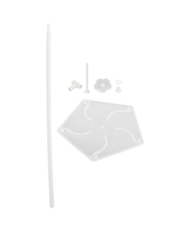 STOBOK 1 Set Silicone Mold 3D Figurine Casting Mould Resin Craft Mould Crafts DIY Mold Windmill Molds for Art Resin Molds Epoxy Decor DIY Crafts Silicone Ornaments to Rotate As Shown 28.3x1.7cm