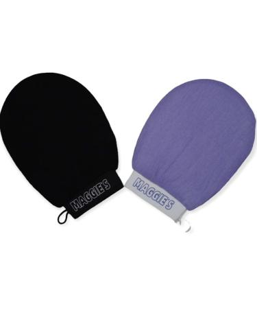 Maggie s Deep Exfoliating Mitt Body Scrub for Soft Skin Exfoliating Glove & Skin Cleanser - Part of the Best Skincare Kit for Women & Men - Cleanse Dead or Dry Skin - Exfoliator Tool 2 Count - Buy Online on GoSupps.com