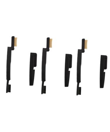 minkissy 3pcs Mascara Brush Spoolie Makeup Brush Folding Eyelash Comb Eyebrow Filler Brush Eyebrow Comb Brow Powder Brush Eyebrow Grooming Brush Folding Eyelash Curler Eyebrow Brush Filling 15.2*3cmx3pcs Blackx3pcs
