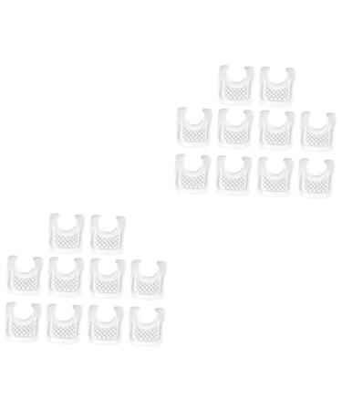 GLEAVI Feet Callus Pad 10 Pairs Shoes Stickers Callus Ring Soft Gel Blisters Pads Soft Gel Ball of Foot Cushion Foot Corn Pads Felt Callus Pads Clavus Pads Forefoot Pad High Heel