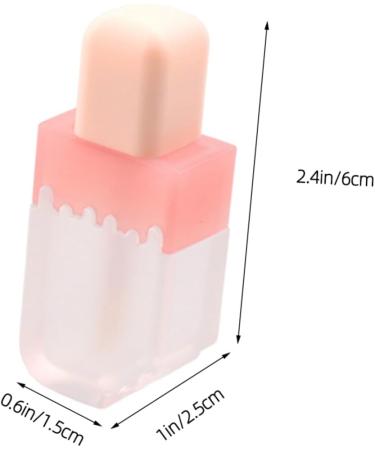 Mobestech 10Pcs Transparent Lip Gloss Tubes With Shape Reusable Bottles For Lip Gloss Lip Oil Lip Balm For Travel Makeup Projects - Buy Online on GoSupps.com