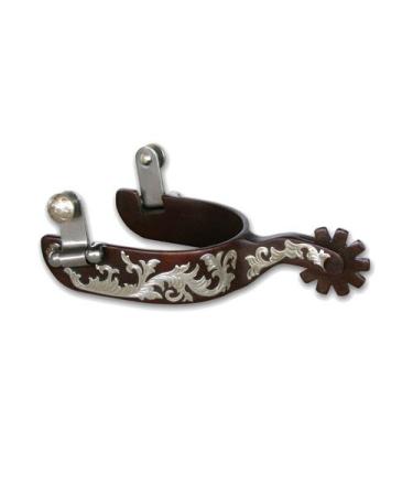 The Bob Avila Collection by Professionals Choice Equine Lady Floral Spurs (Pair)