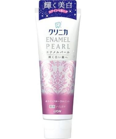 Tooth Care Toothpaste Lion Clinica Enamel Pearl 130g - White Frolal Mint (Green tea Set) - Buy Online on GoSupps.com