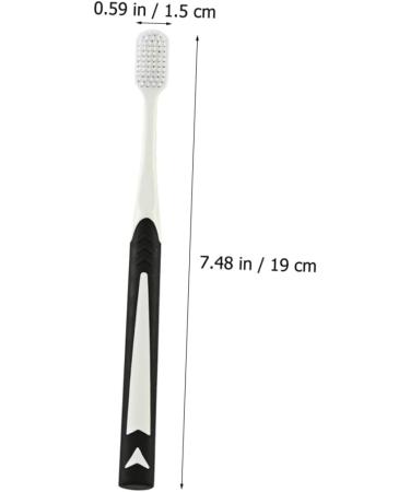 Ounona 8 Pairs Soft Toothbrush Set | Deep Cleaning Dental Hygiene Accessories for Travel & Home | Durable Polypropylene Tooth Brushes - Buy Online on GoSupps.com