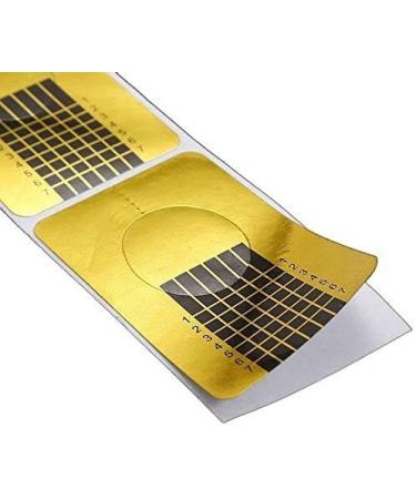 Buy Nail Stencils for Gel Nails - Self-Adhesive Modeling Stencils (100 Pieces) - Ideal for Nail Extensions - International Shipping Available - Buy Online on GoSupps.com