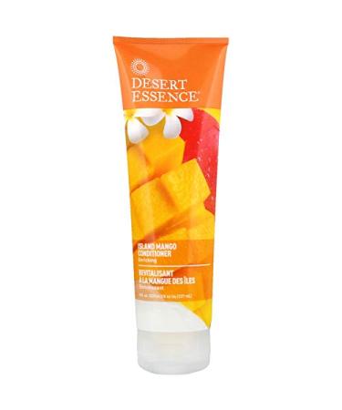 Desert Essence Island Mango Conditioner - 8 Fl Ounce - Enriching - Detangles Hair - Naturally Moisturizes - Soft & Supple - Refreshing - Smooth & Silky - Shea Butter - Jojoba Oil